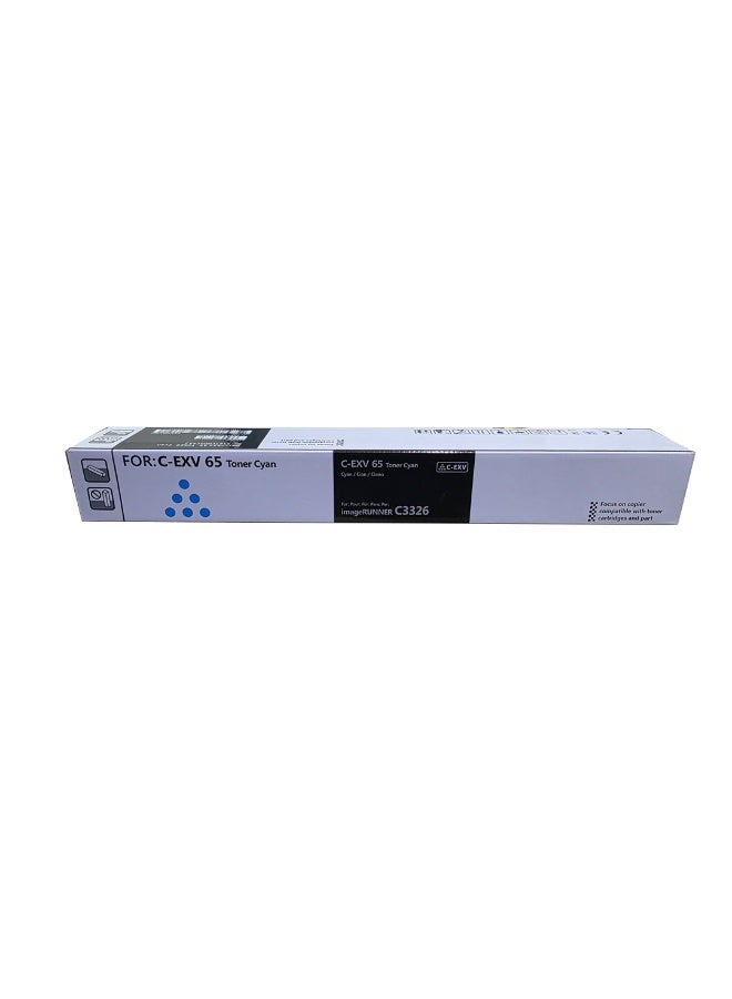 Copier Toner C EXV65 CEXV65 CEXV C-EXV EXV 65K 65C 65Y 65M Compatible for Canon ImageRUNNER C3326i High Yield - Image 4